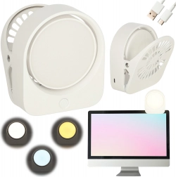 Vezeték nélküli csíptetős éjjeli olvasólámpa – fehér