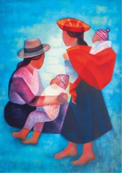 Puzzle BLUEBIRD perui család – 1000 darab