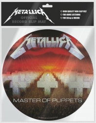 Lemezjátszó alátét Metallica - Master of Puppets motívummal