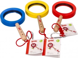 Goki gyerek nagyító karabinerrel