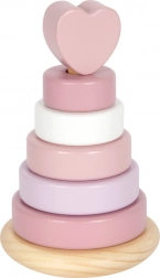 Fa szív alakú rakodó torony