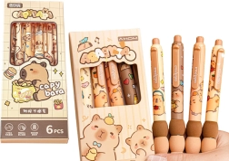 Kapybara tollkészlet 6 darab kék tinta