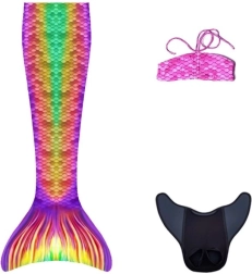 Syreni ocas - úszásra alkalmas monofin Cancun + bikini