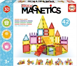 EDUCA Mágneses építőkészlet Magnetics 42 darab