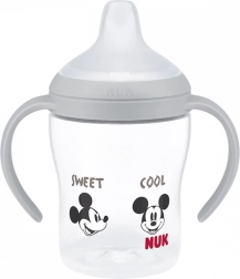 NUK Perfect Match DISNEY Minnie tanuló cumisüveg, szürke, 150 ml