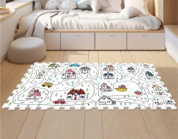 Hab város puzzle gyerekeknek