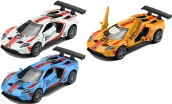 Fém versenyautó hátrahúzós mechanizmussal