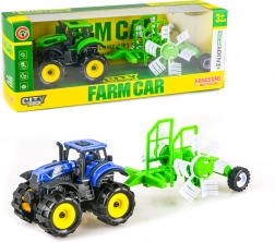 Tehetetlenségi traktor pótkocsival