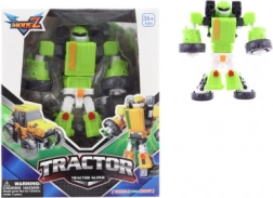 Robot 2 az 1-ben traktor – műanyag átalakuló robot