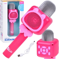 Vezeték nélküli gyerek karaoke mikrofon felvétellel és Bluetooth-szal