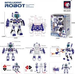 Interaktív robot lövési funkcióval A08