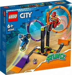 LEGO® City 60360 Kaszkadőr kihívás forgó körökkel