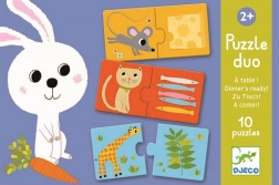 Duo Puzzle DJECO: Mi lesz ma ebédre?