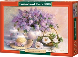 Castorland puzzle virágok – orgonák és rózsák, 1000 darabos