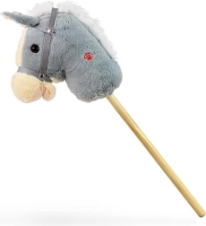 Milly Mally hangot adó hobby horse, szürke
