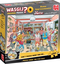 Wasgij 9 Puzzle: Otthoni felújítás, 1000 darab
