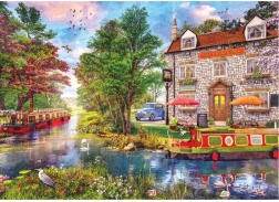 Puzzle Hotel Riverside Inn 1000 darabos Gibsons