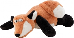 Plüss, ölelni való világos rozsdabarna róka 42 cm