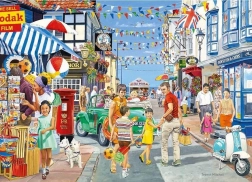 Puzzle Tengerpartra vezető út 1000 darab GIBSONS