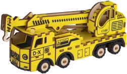 Woodcraft fa 3D puzzle Darukocsi