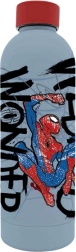 Rozsdamentes acél palack 3D SPIDERMAN mintával 500 ml