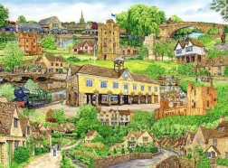 Cotswolds útjai puzzle, 500 darabos