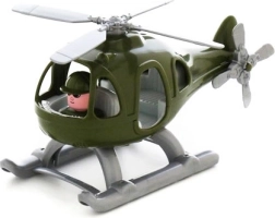 Hrom helikopter – katonai műanyag helikopter Wader 29 cm