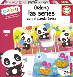 EDUCA Baby Puzzle Panda Bimba és barátai