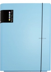 PASTELINI pasztell 3 fedéllel ellátott laminált mappák gumipánttal – Kék