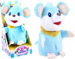 Beszélő egér, amely hangokat ismétel – Egérke