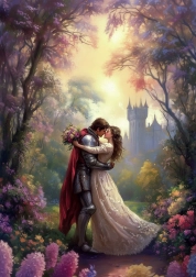 Puzzle Varázslatos tavaszi szerelem 1000 darab ART PUZZLE