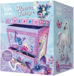 Kreatív mozaikos ékszerdoboz FLOWER FAIRY Iris – TOYS INN