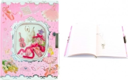 Balettos napló zárral