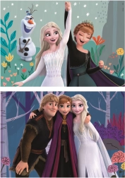 Educa fa puzzle Frozen, 2×25 darab