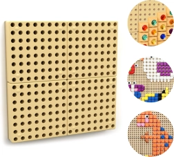 Masterkidz fali STEM panel szerelőpanellel 40 × 40 cm