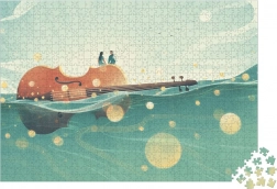 Janod Puzzle Lebegő Hegedű 1000 Darab