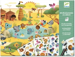 Átragasztható képek Északi-sark, szavanna és sivatag DJECO