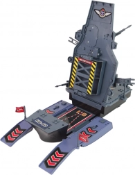 repülőgép-hordozó – katonai haditengerészeti bázis fényekkel és hangokkal