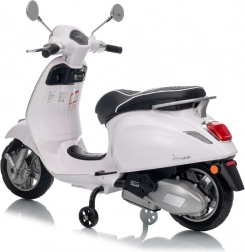gyerek elektromos robogó VESPA ROMA, fehér