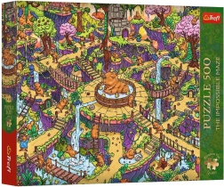 Puzzle Premium Plus 500 darabos vidám kapibarák