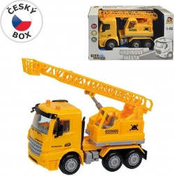 Önjáró építőautó 16 cm