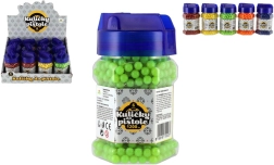 Műanyag golyók gyerek pisztolyhoz, 6 mm, 1200 db, színkeverék