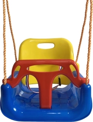Műanyag hinta 3 az 1-ben gyerekeknek