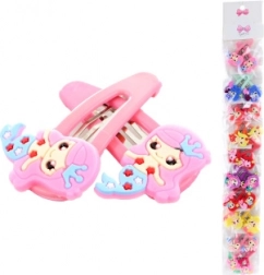 Sellő mintás hajcsatok, 2 darab