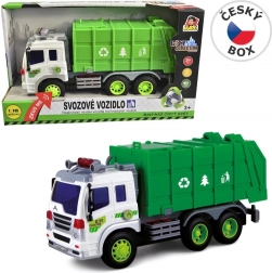 MaDe City Collection Szemetesautó Lendkerékkel