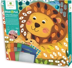 Mozaikkészlet Szavanna állatai