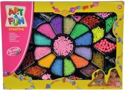 A&F gyöngy ajándékkészlet, 10 000 db tartozékokkal együtt