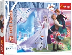 200 darabos puzzle – a DISNEY FROZEN nővérek varázslatos világa Trefl