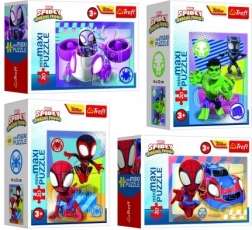 Minipuzzle miniMAXI 20 darabos MARVEL Spidey és csodálatos barátai