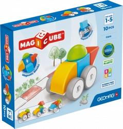 Geomag Magicube autó – mágneses építőkészlet a legkisebbeknek (10 darab)